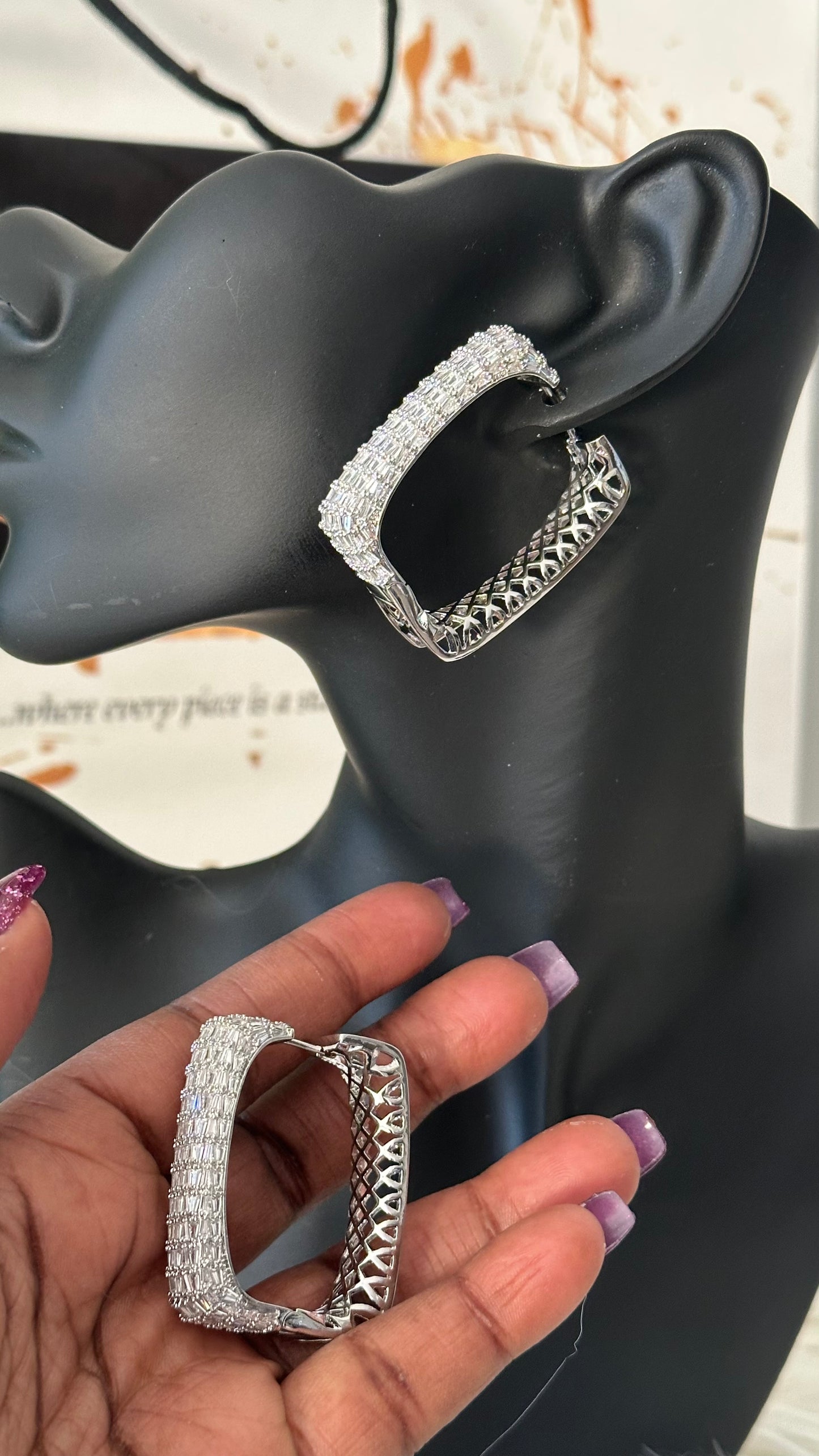 Cubic Zirconia Earring