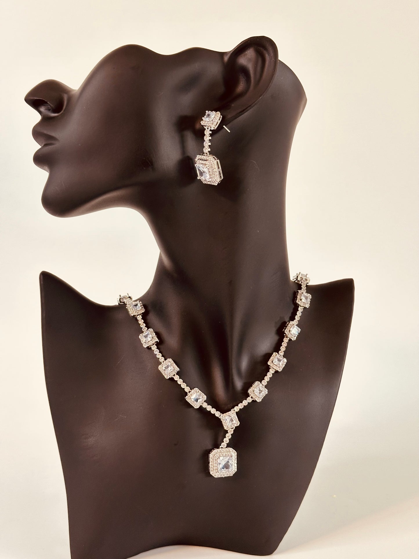 2pcs Cubic Zirconia Set