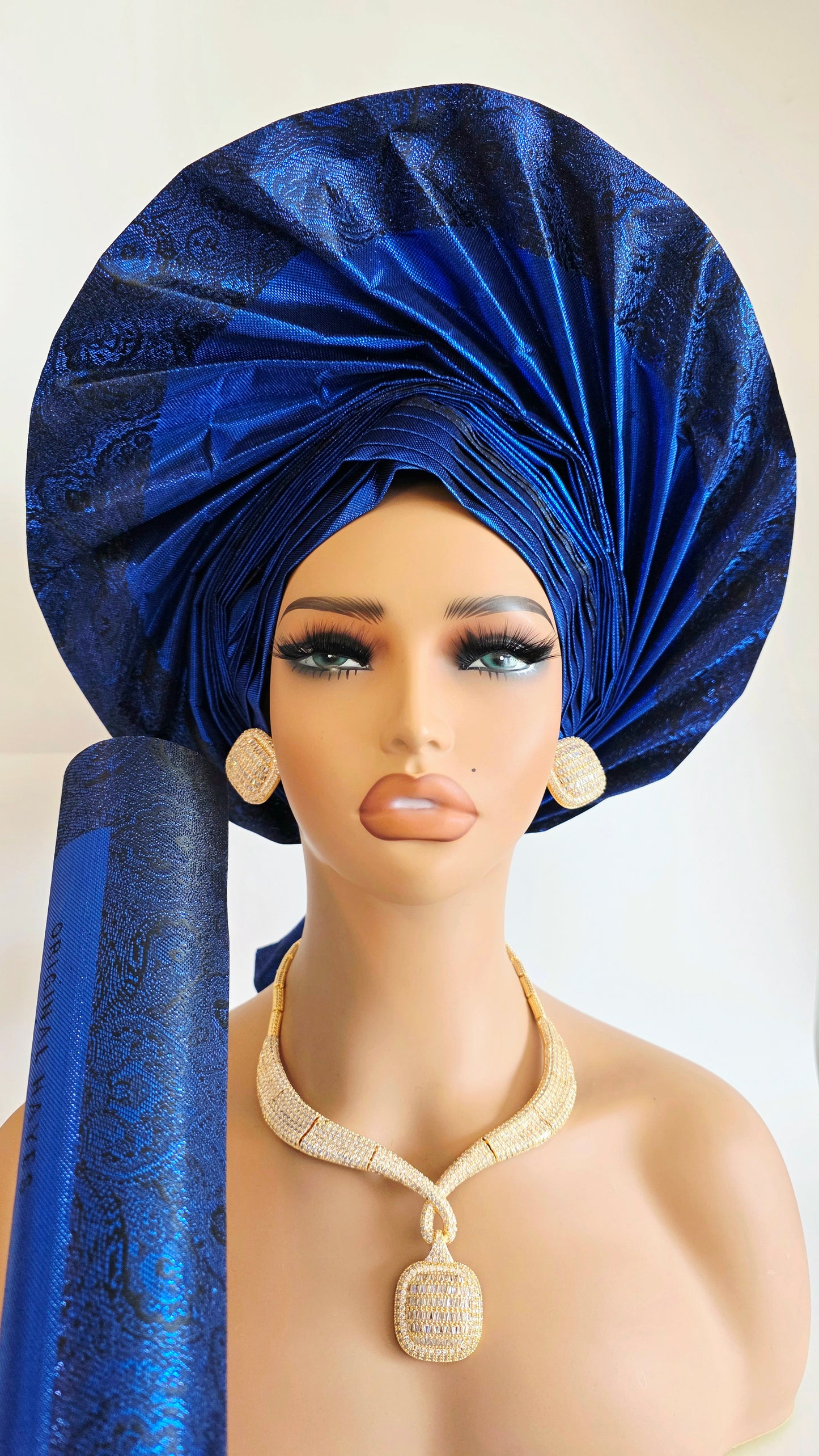 Original Hayes Auto Gele – Royal Blue