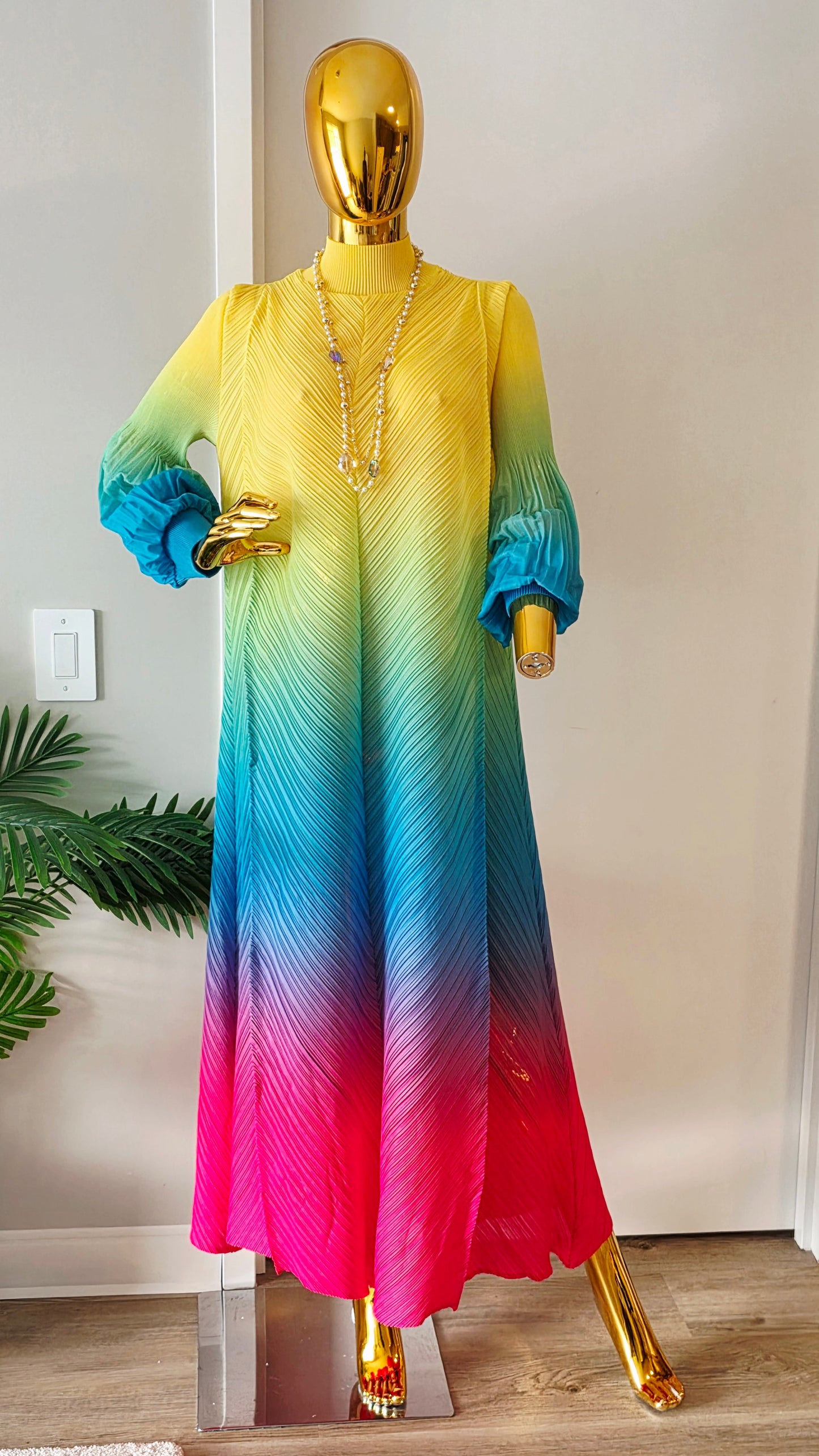 Miyaki Ombre Maxi Dress - Turkish Import