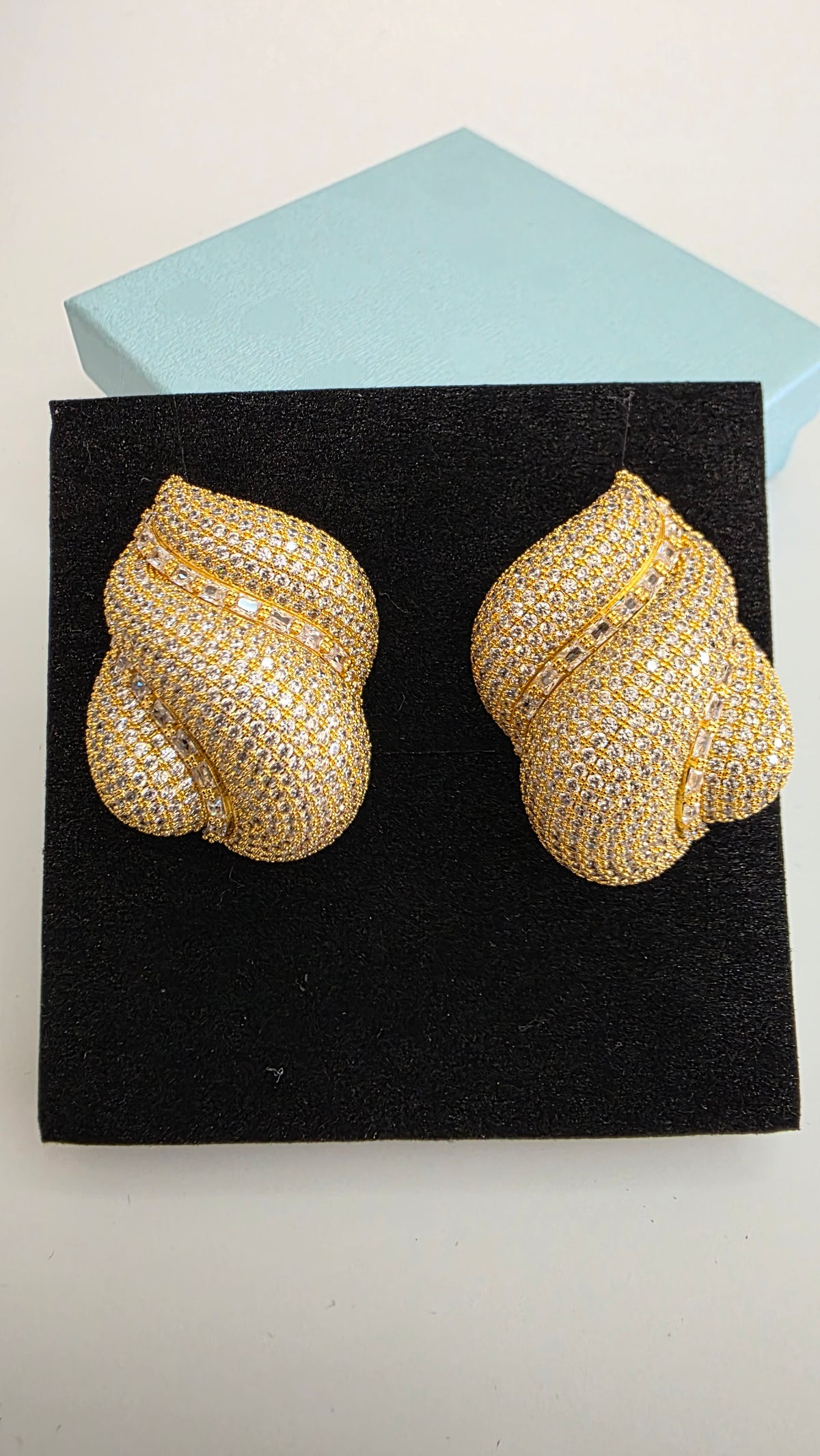 Luxury Cubic Zirconia Statement Earrings