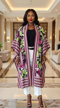 Vibrant African Print Ankara Kimono Jacket