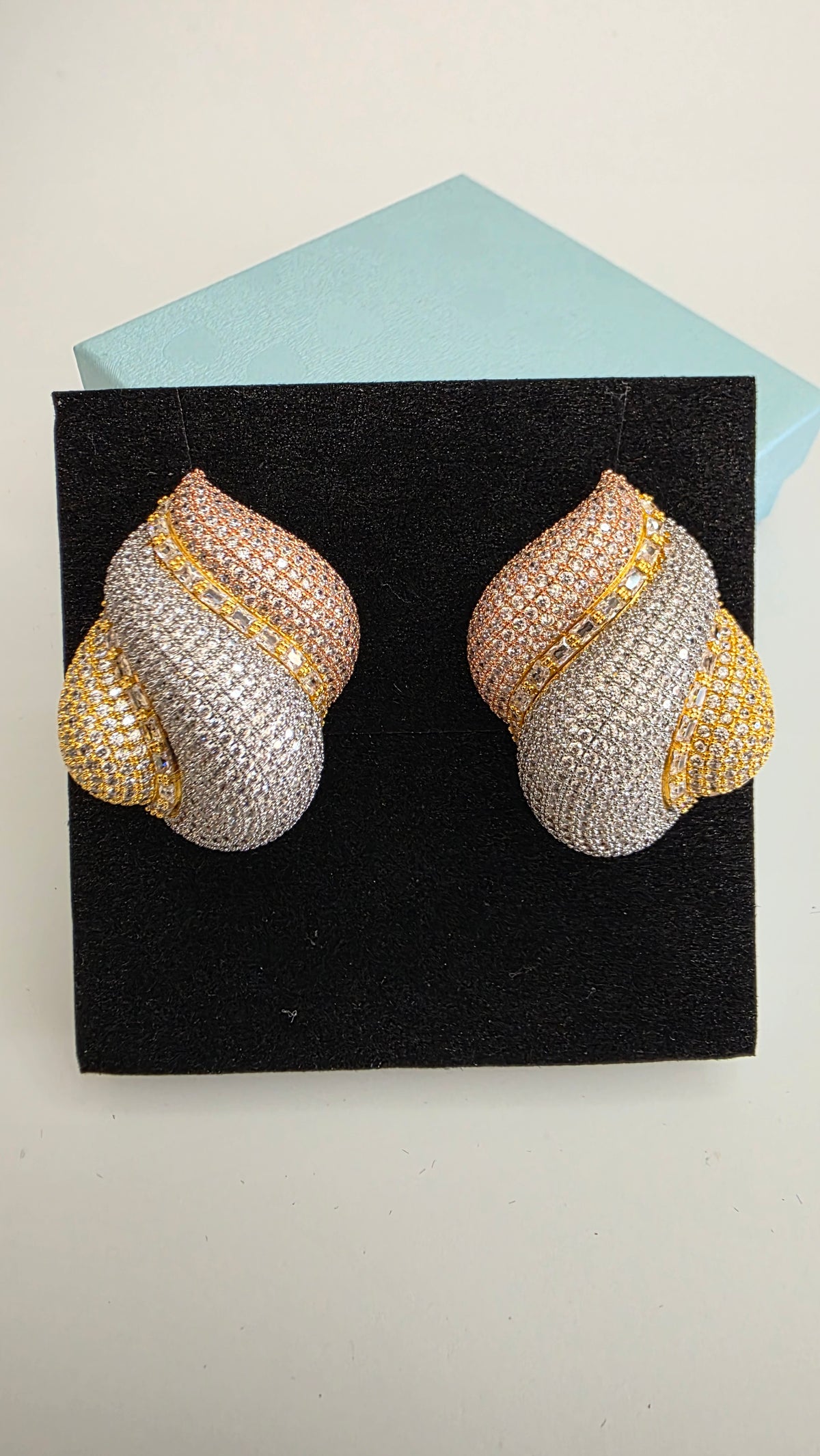 Luxury Cubic Zirconia Statement Earrings