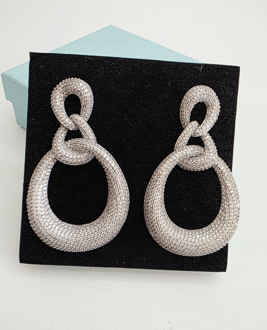 Premium AAA-Grade Cubic Zirconia Earring