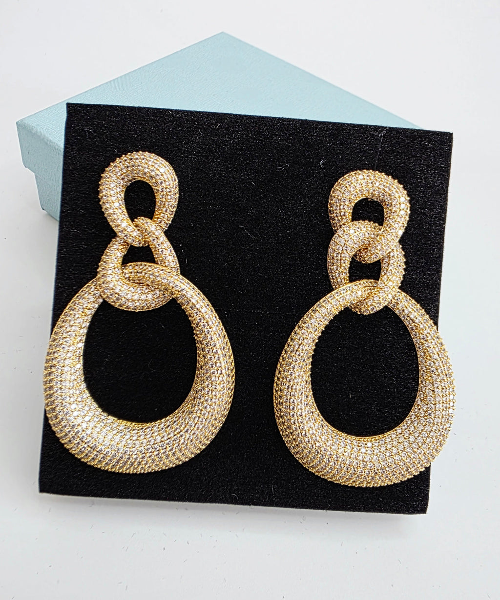 Premium AAA-Grade Cubic Zirconia Earring