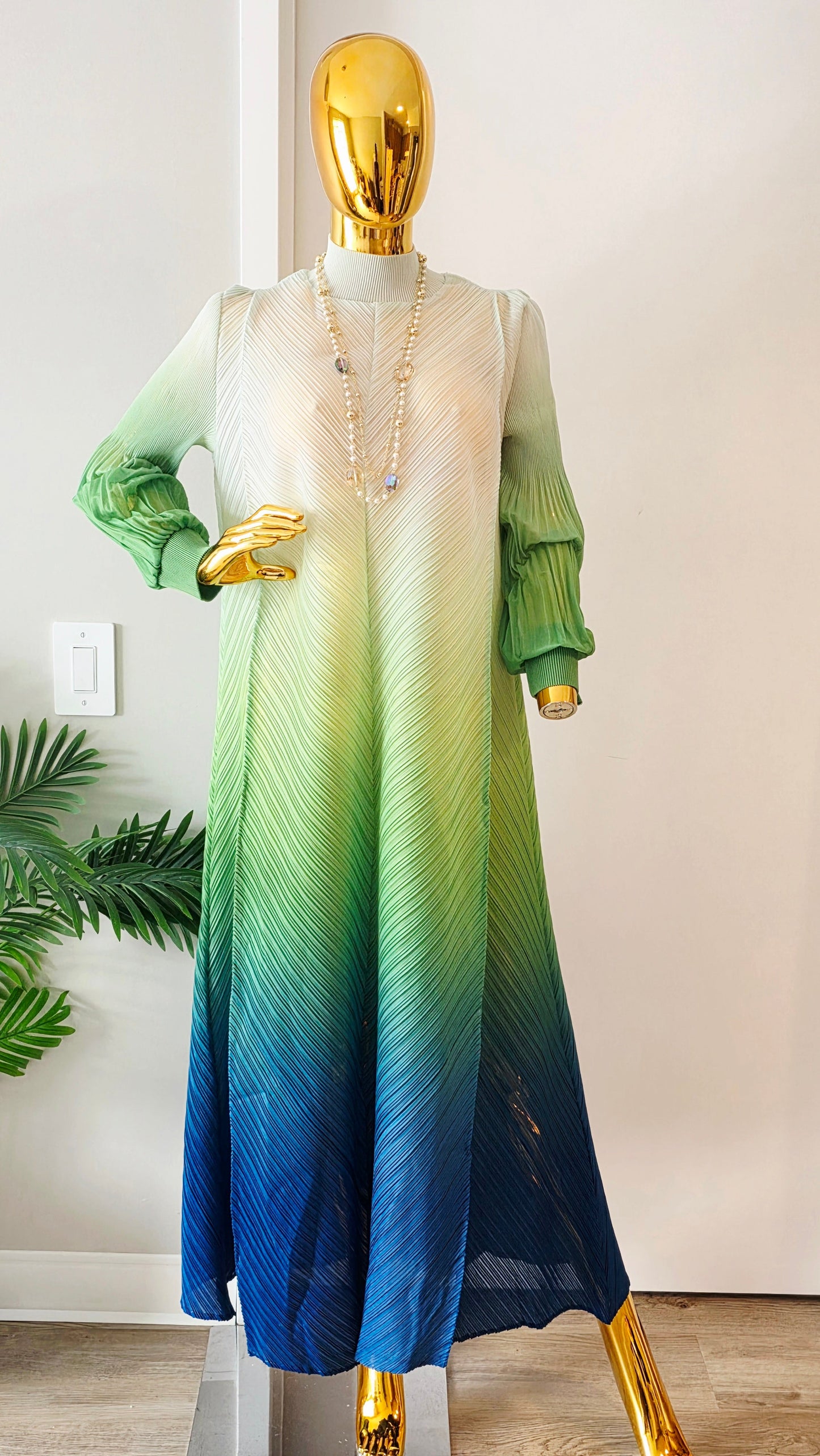 Miyaki Ombre Maxi Dress - Turkish Import