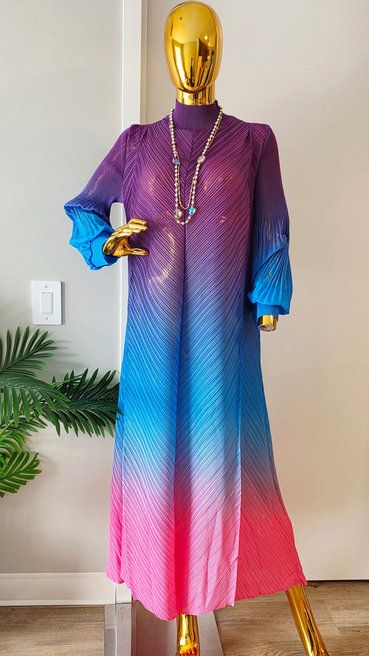 Miyaki Ombre Maxi Dress - Turkish Import